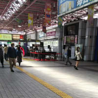 金山総合駅構内での調律