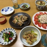 ねぎのかき揚げ丼☆カレンダー