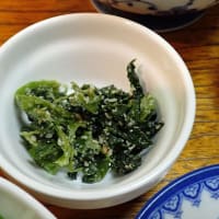 長野駅近くの居酒屋「いろは」で、3人で宴会。ネマガリダケのお味噌汁が出てきて長野県（信州）らしさを感じました。