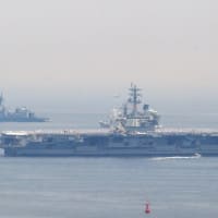 空母「RONALD REAGAN」 出港 2024.05.16