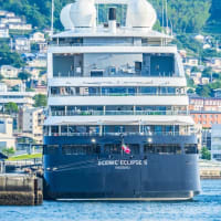 客船シーニック・エクリプスⅡ長崎入港　2025/6/1