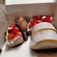 デザート・ブーケのケーキ