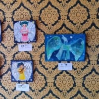 【茶房いなだ】2025年６月の展示「藤浦あやさん＆アトリエダンゴムシさん」作品展、開催中☆彡