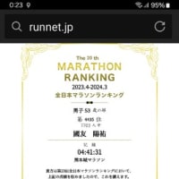 全日本マラソンランキング！？