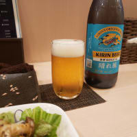 あえての瓶ビール