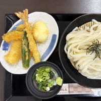 手打ちうどん おのしん@笠岡市「ざるうどん 天盛り」