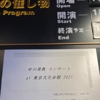 中川晃教コンサート at  東京文化会館2021