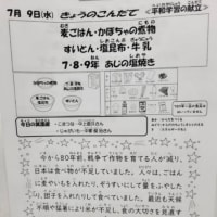 今日の学園の様子