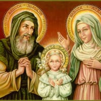 聖母マリアの両親　聖ヨアキムと聖アンナ　　　
