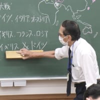 藤野先生の黒板の絵が…。撮影、間に合わなかったなあ。