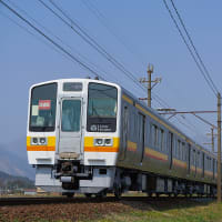 5000系試運転・丹生川カーブ