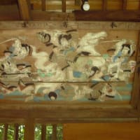 筑豊の或る神社の大絵馬　2000年