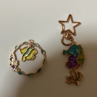 レジンのストラップ