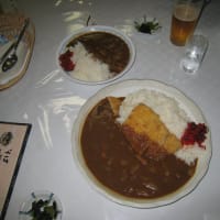 上高地西糸屋山荘カツカレー