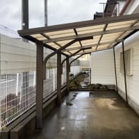 低気圧が日本列島 横断に伴う屋根の作業