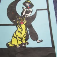 アラジンの切り絵です。