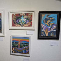 マリーン日記ー新洋画会展、友人の個展に行って