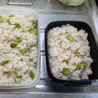 そら豆とイチゴ