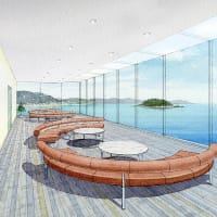 豊田自動織機グローバル研修センターの内観イラスト