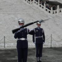 台湾10万歩行　１３　中正紀念堂の新・衛兵交代式