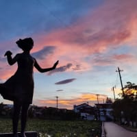 ６月１６日の夕焼け