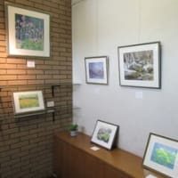 個展に顔出し(生きる３)