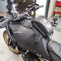 やっぱりビックタンクはACERBIS！23リッターの積載でROYAL ENFIELD HIMALAYAN450はどこまでも走り続けます！^_^