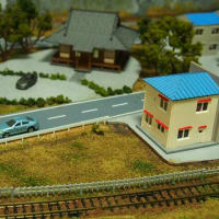 1/150 　建築中建物を作ってみた