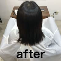 ネオMETEOストレートで艶とまとまり