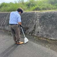 除草作業（本社）
