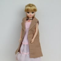 イチゴポイントいづみちゃんｘウイークディワードロープドレス　ノースリーブコートドレスセット