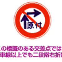 原付バイクの二段階右折方法 満天横丁に住まう妖怪のひとり言
