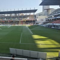 サッカー観戦