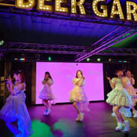 ビアガーデン　マイアミ　名古屋栄店でビアガーデンを満喫　～ＢＢＱ、マイちゃんアミちゃんのライブ～