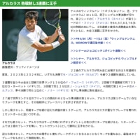 【2025】ウインブルドン男子準決勝観戦中