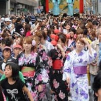 京の夏、いざ本番　祇園祭り　鉾の「曳き初め」