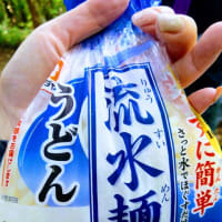 藤棚山で冷水麺