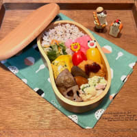 ゆかり梅もち麦ごはん弁当p(^_^)q