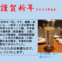 謹賀新年２０２５