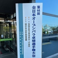 第４４回全日本オープンパラ卓球選手権大会