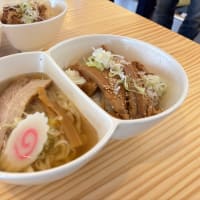 ラーメンとチャーシュー丼を同時に食べられるお店