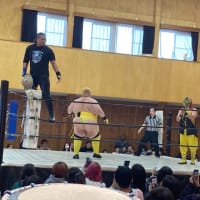 本日は奉納プロレスの演奏でした