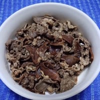 【06/29昼食】彩美牛甘酢生姜炒め、とりあえずの作り置きなんだね：P