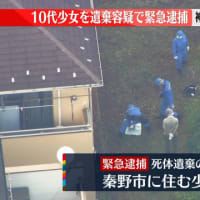 １日　【速報】畑から乳児遺体10代少女を遺棄容疑で緊急逮捕　神奈川・秦野市