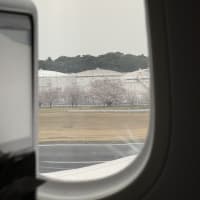 機内にて