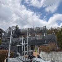全塗装工事開始しました🎵