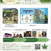 野州麻日帰りバスツアーに行きました。6月15日