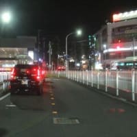 6/23　早朝ポスティング　都議選　ガソリン　買い物