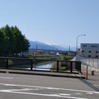 金沢から2日連続で白山を眺める事ができた・