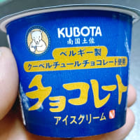 新たに久保田のチョコアイス、抹茶/バナナ/柚子キャンディ　入荷。